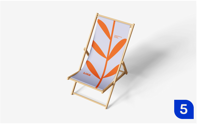 LUGA-chaise longue – Limitierte Edition